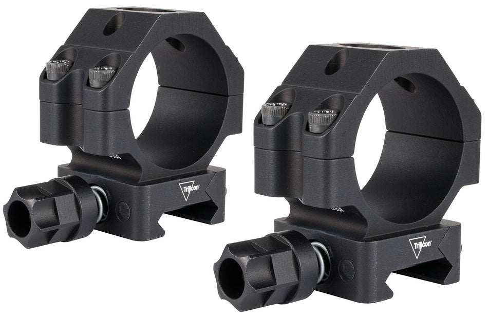 Trijicon AC22064 Q-LOC 30mm Low Matte Black Scope Rings for Picatinny Rail