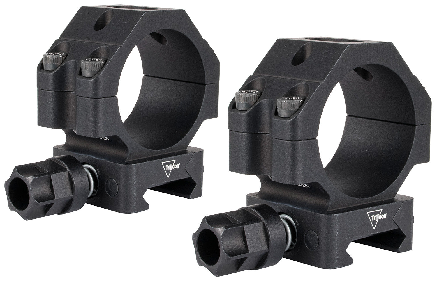 Trijicon AC22072 Q-LOC 35mm Low Matte Black Scope Rings for Picatinny Rail