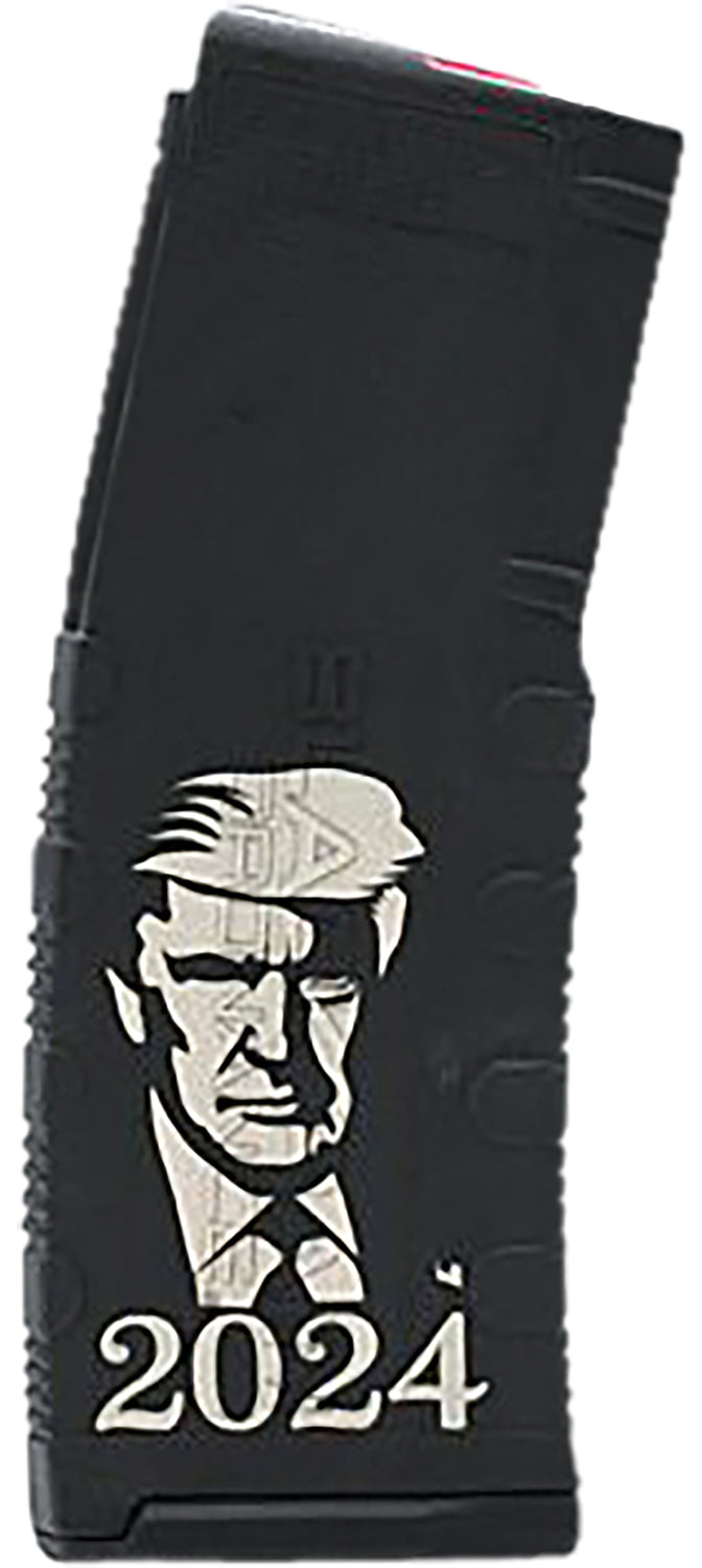 Black Rain Ordnance 30rd .223 Rem/5.56 NATO Trump 2024 Engraving AR-15 Magazine Black Polymer