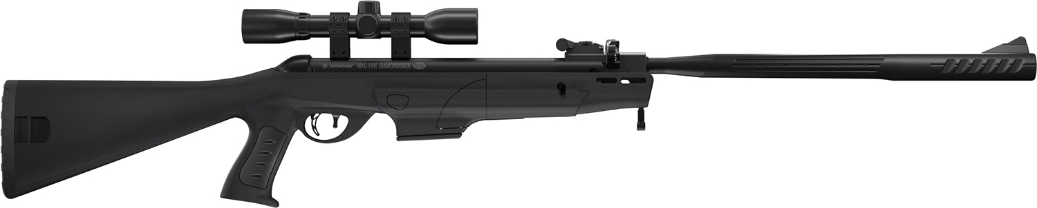 Crosman CMD2SXS Mag-Fire Diamondback Break Barrel Air Rifle .22 Cal All-Weather Stock w/4x32 Scope