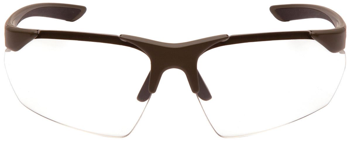 Pyramex VGSG1710T Venture Gear Drone 2.0 Safety Glasses Clear Lens Anti-Fog OD Green Frame