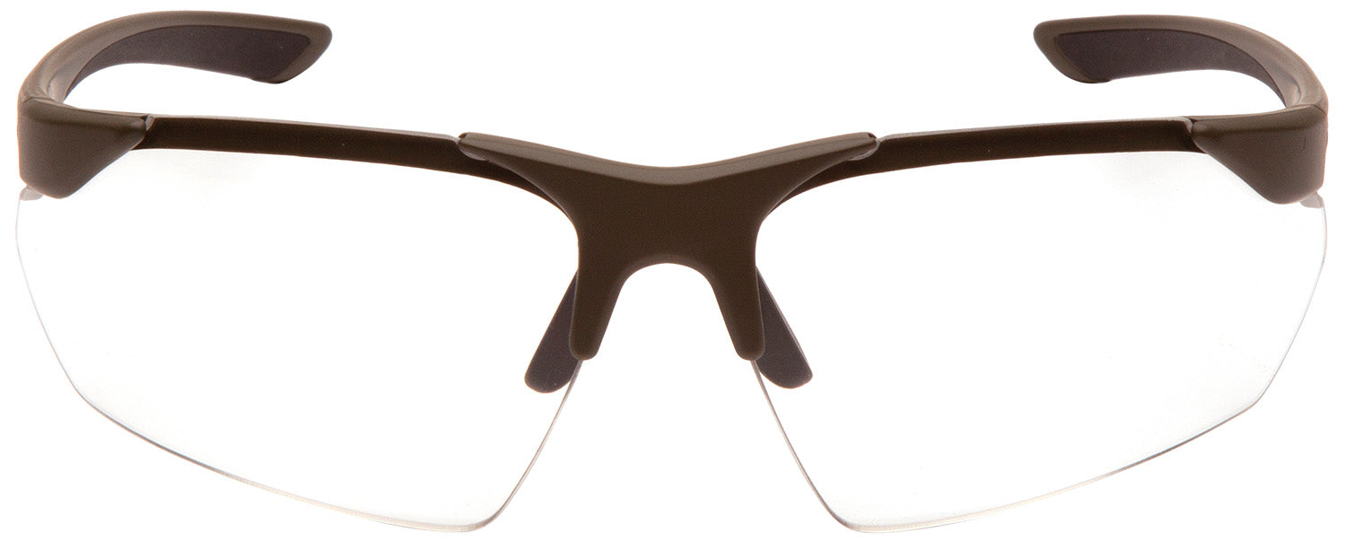 Pyramex VGSG1710T Venture Gear Drone 2.0 Safety Glasses Clear Lens Anti-Fog OD Green Frame