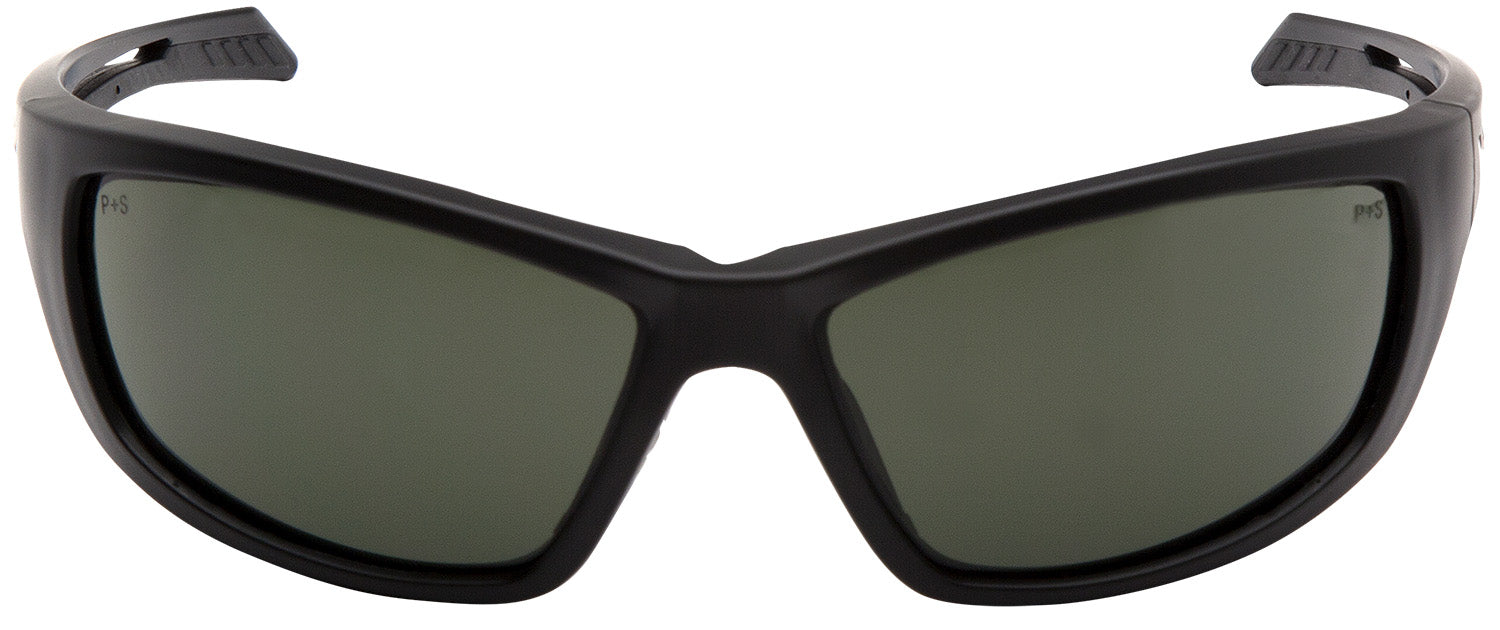 Pyramex Howitzer VGSB1322T Anti-Fog Shooting Glasses Forest Gray Lens Black Frame