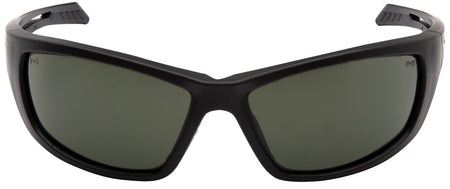 Pyramex Howitzer VGSB1322T Anti-Fog Shooting Glasses Forest Gray Lens Black Frame
