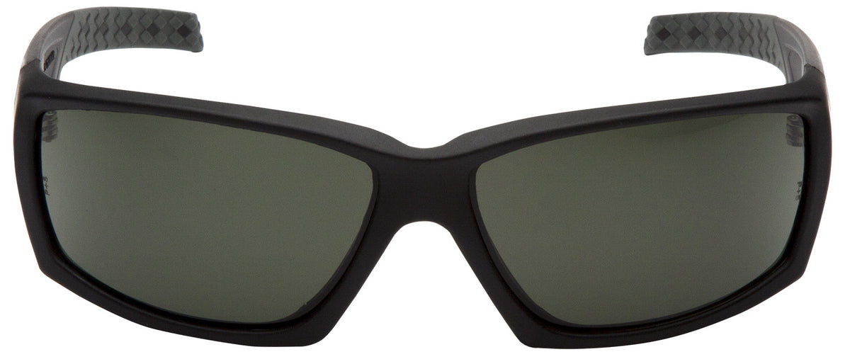 Pyramex OverWatch VGSB722T Anti-Fog Shooting Glasses Forest Gray Lens Black Frame