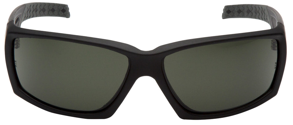 Pyramex OverWatch VGSB722T Anti-Fog Shooting Glasses Forest Gray Lens Black Frame