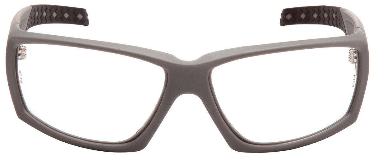 Pyramex OverWatch VGSUG710T Anti-Fog Shooting Glasses Clear Lens Urban Gray Frame