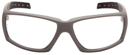 Pyramex OverWatch VGSUG710T Anti-Fog Shooting Glasses Clear Lens Urban Gray Frame