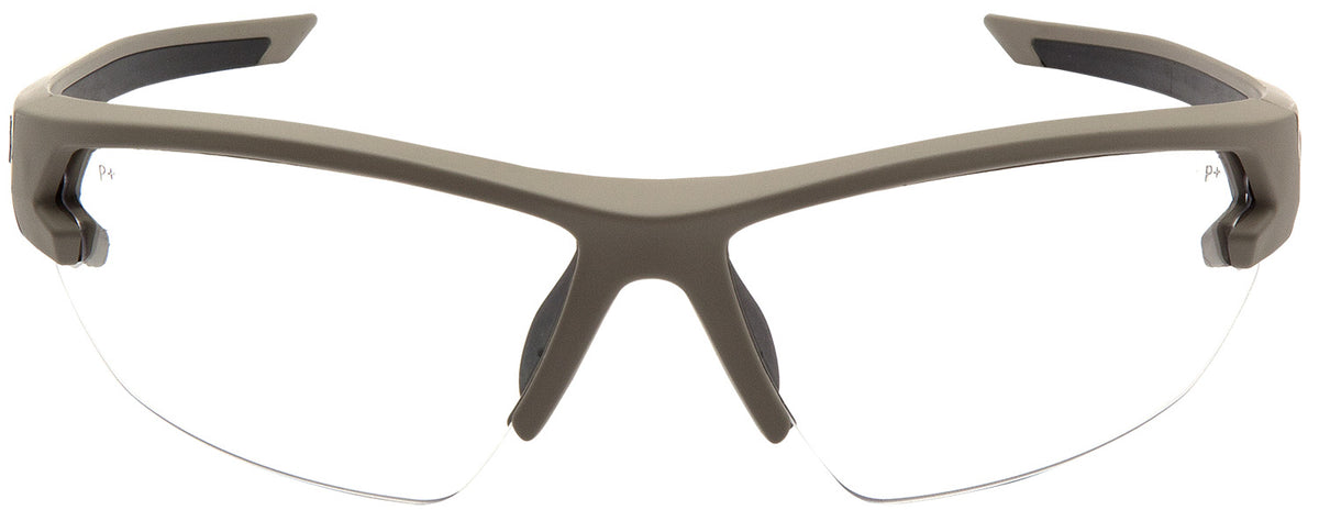 Pyramex Semtex 2.0 VGST1410T Anti-Fog Shooting Glasses Clear Lens Tan Frame