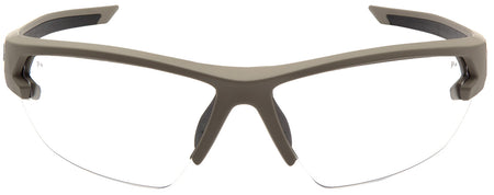 Pyramex Semtex 2.0 VGST1410T Anti-Fog Shooting Glasses Clear Lens Tan Frame