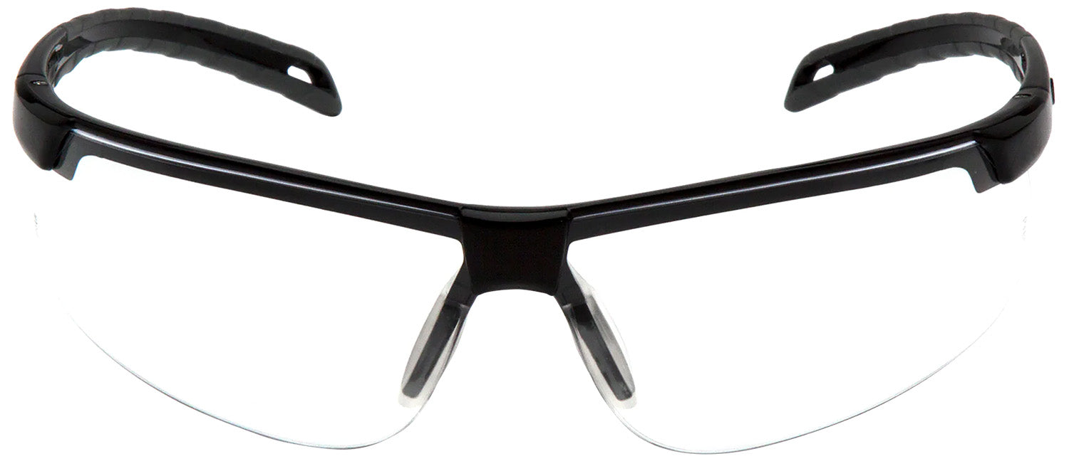 Pyramex Everlite PYSB8610DT Anti-Fog Shooting Glasses Clear Lens Black Frame
