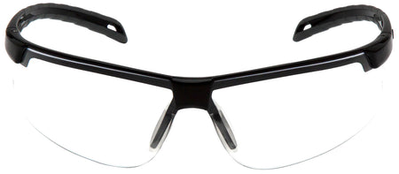 Pyramex Everlite PYSB8610DT Anti-Fog Shooting Glasses Clear Lens Black Frame