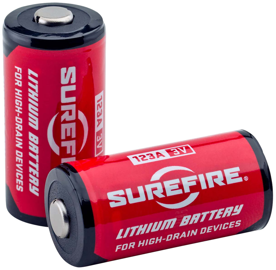 SureFire SF2SWBULK 123A Lithium Batteries 3.0V 1550mAh Bulk Fishbowl 130 Batteries (65 x 2-Packs)