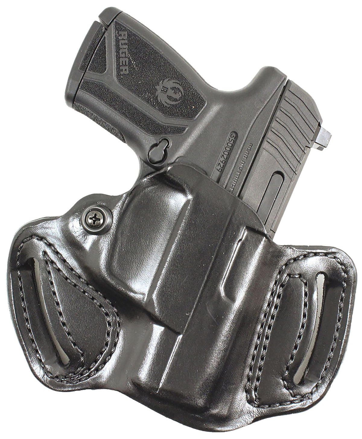 DeSantis Gunhide Mini Slide Black Leather OWB Holster Fits Rost Martin RM1C Right Hand