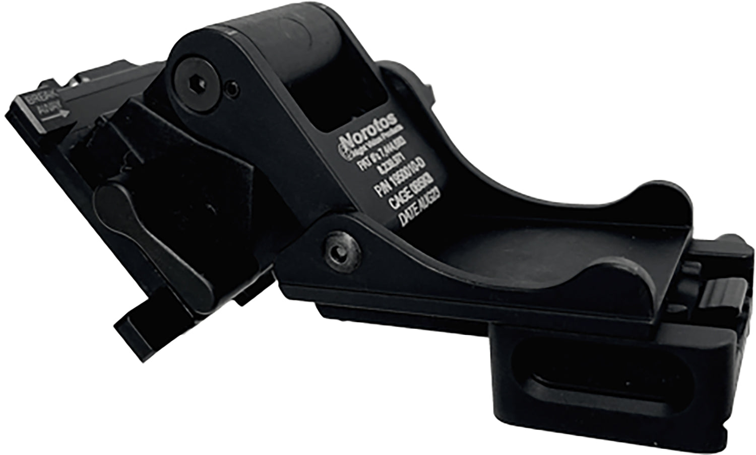 ATN Dovetail Helmet Mount Black Compatible with PS31