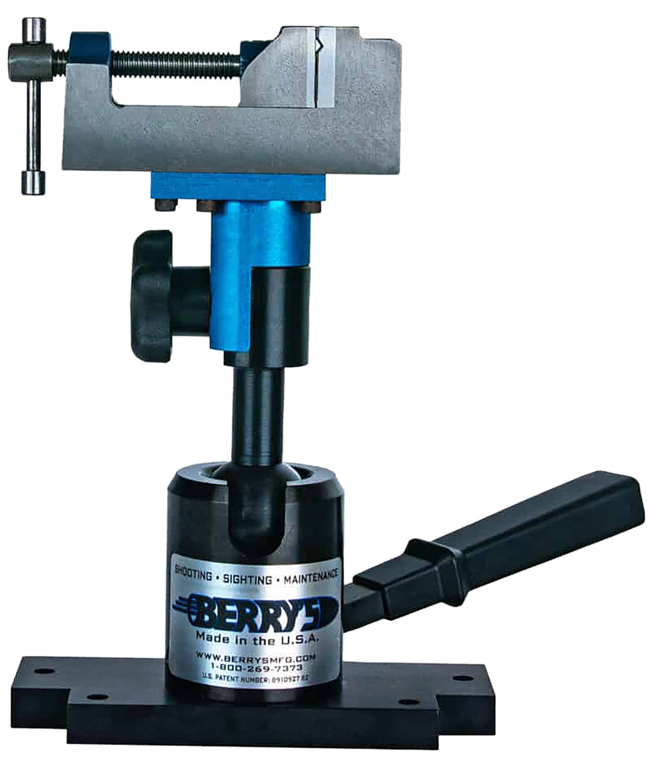 Berry's 11817 Machine Vise System with 360 Ball and Case Black/Blue
