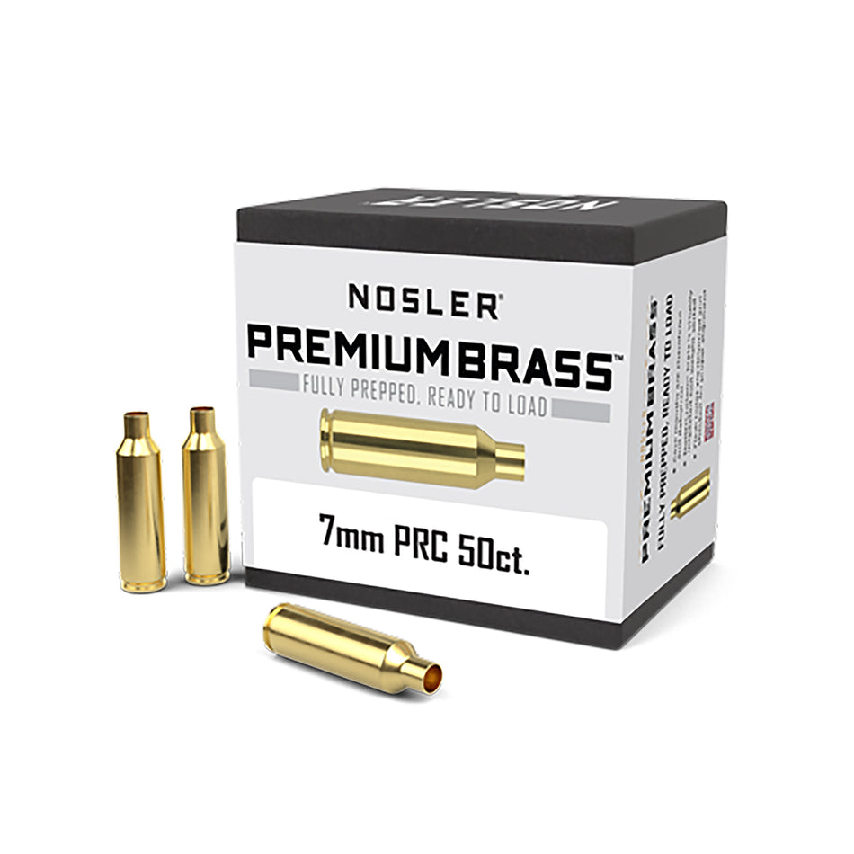 Nosler 17890 Reloading Brass 7mm PRC Unprimed Rifle Cases 50ct