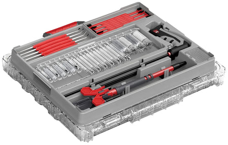 Real Avid Bore-Max Master Cleaning Kit and Mobile Workstation Multi-Caliber 12/20 Gauge Gray/Red