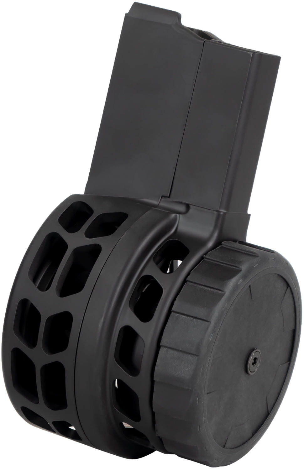 Warrior Systems W15ABSK1 Skeletonized AR-15 50rd 5.56x45mm Rifle Magazine Armor Black Aluminum