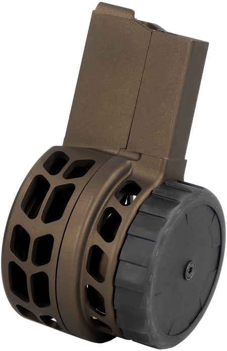 Warrior Systems W15MBSK1 Skeletonized AR-15 50rd 5.56x45mm Magazine Midnight Bronze Aluminum