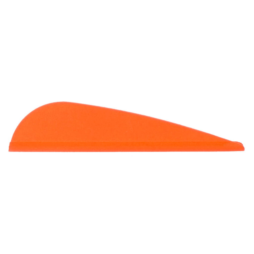 AAE Elite Plastifletch Arrow Vanes Fire Orange 1.75 in. 100 pk.