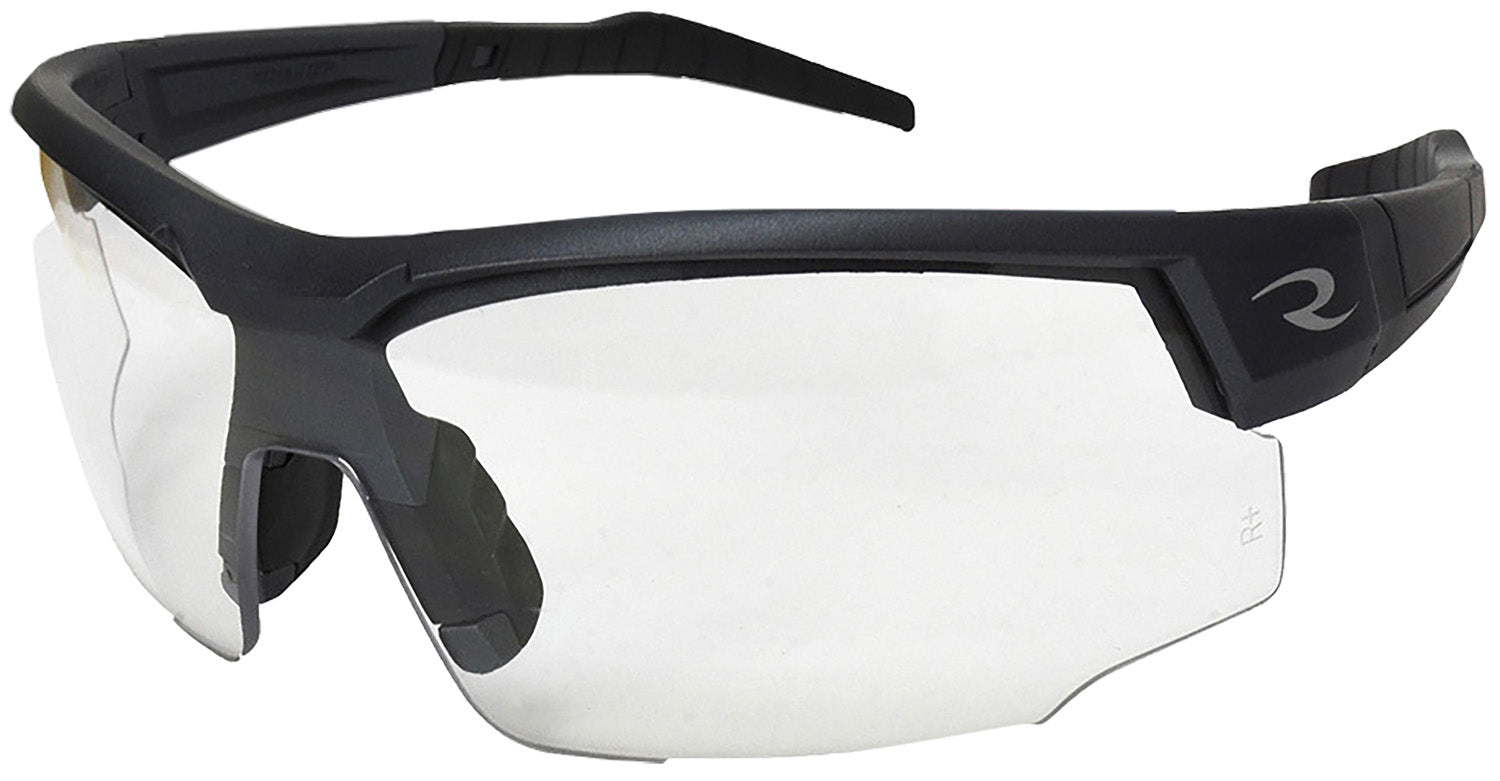 Radians CSB1041CS Ballistic Shooting Glasses Clear Lens Black Frame