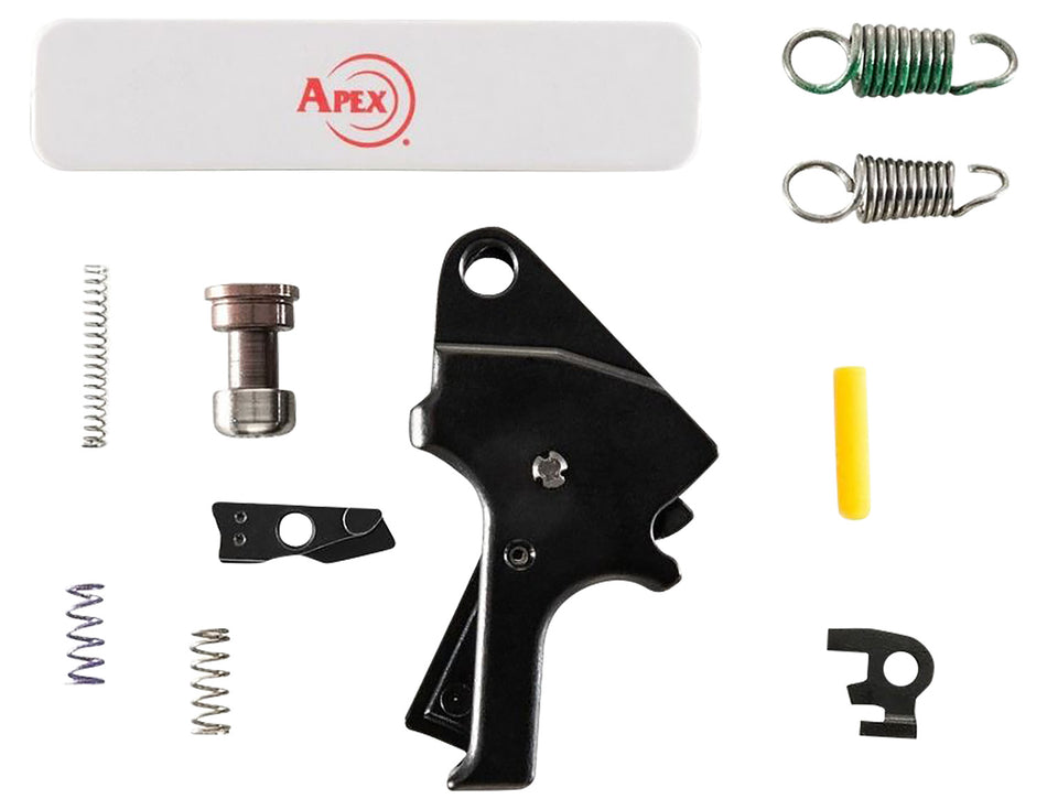 Apex Tactical 10027BLK Flat Face Forward Set Trigger Kit Black for S&W M&P 2.0