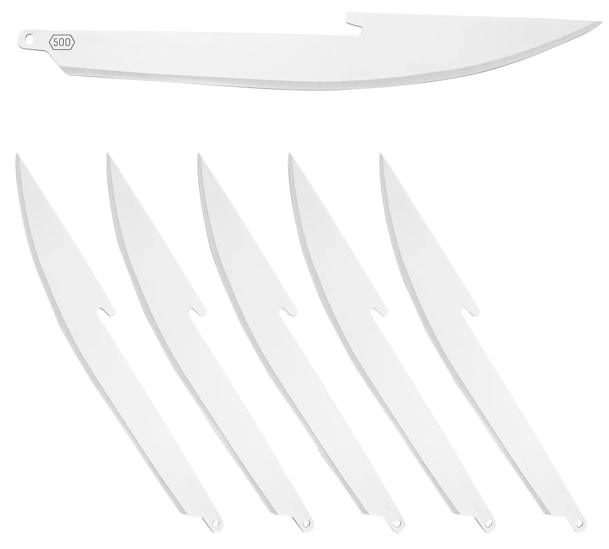 Outdoor Edge RR506 RazorSafe 500 Boning/Fillet 5" 420J2 SS Replacement Blades – 6-Pack