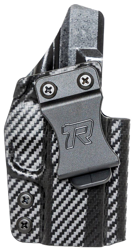 Rounded Gear Kydex IWB Holster Black Fits Sig P365 Belt Clip Right Hand Adjustable Cant