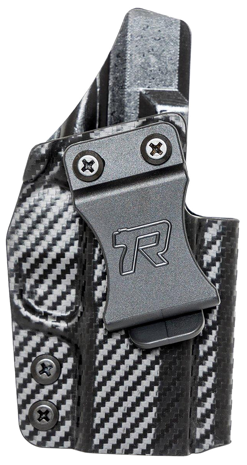 Rounded Gear Kydex IWB Holster for Springfield Hellcat Pro Black Right Hand