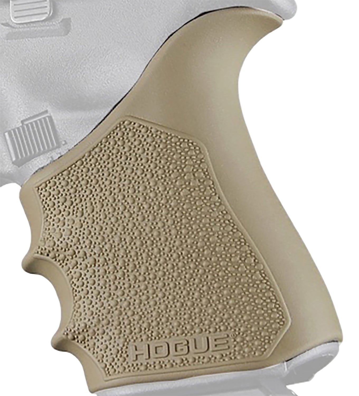 Hogue 17053 HandAll Beavertail Flat Dark Earth Rubber Grip Sleeve