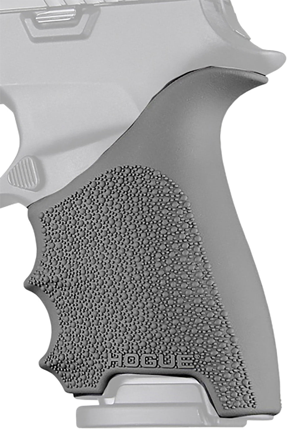 Hogue 17612 HandAll Beavertail Slate Gray Rubber Grip Sleeve for Sig Sauer P320 Compact