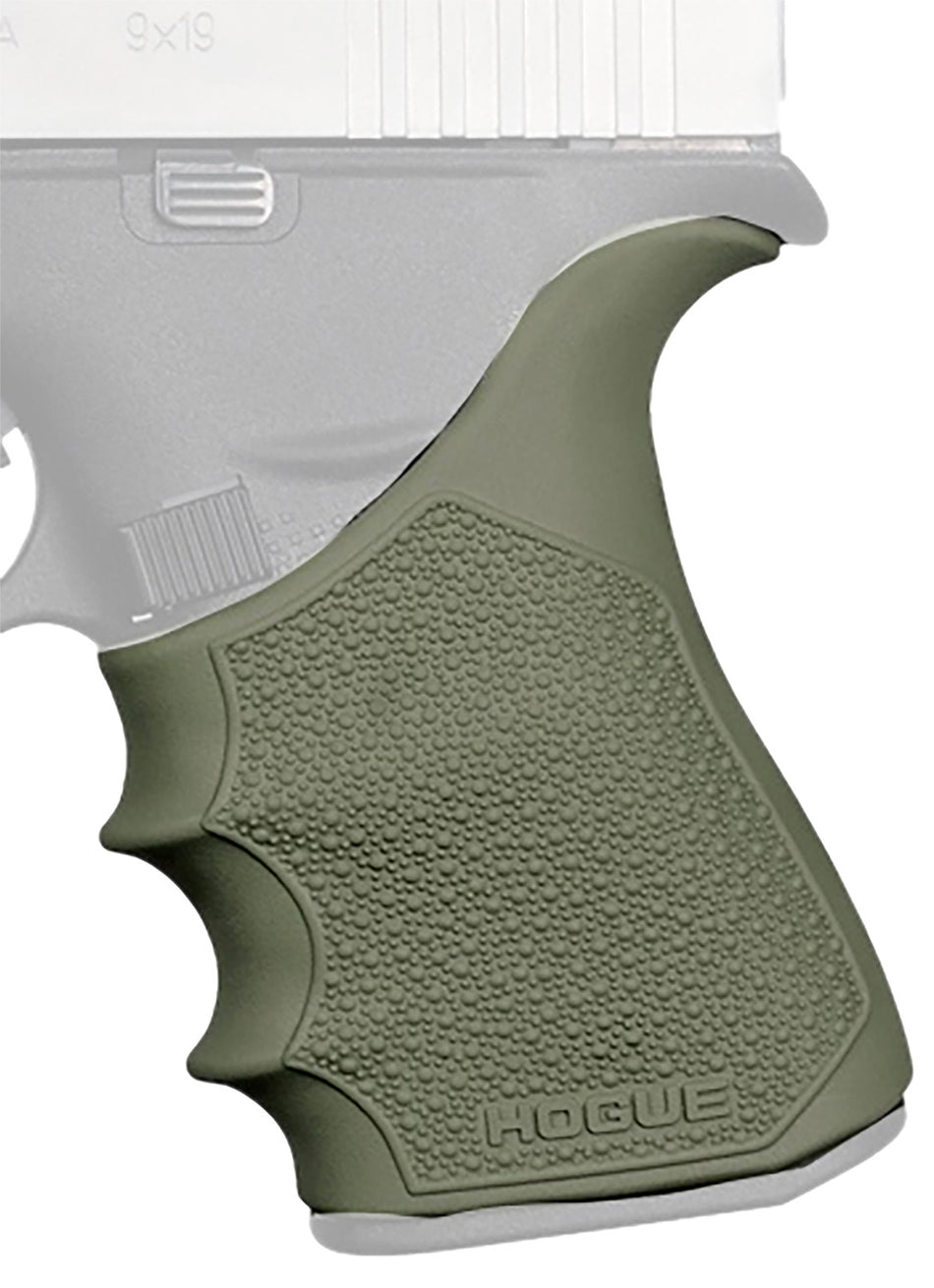 Hogue 18211 HandAll Beavertail OD Green Rubber Grip Sleeve
