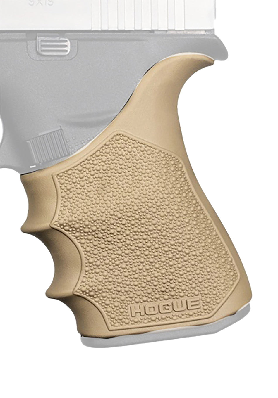 Hogue 18213 HandAll Beavertail Grip Sleeve, Flat Dark Earth Rubber with Cobblestone Texture