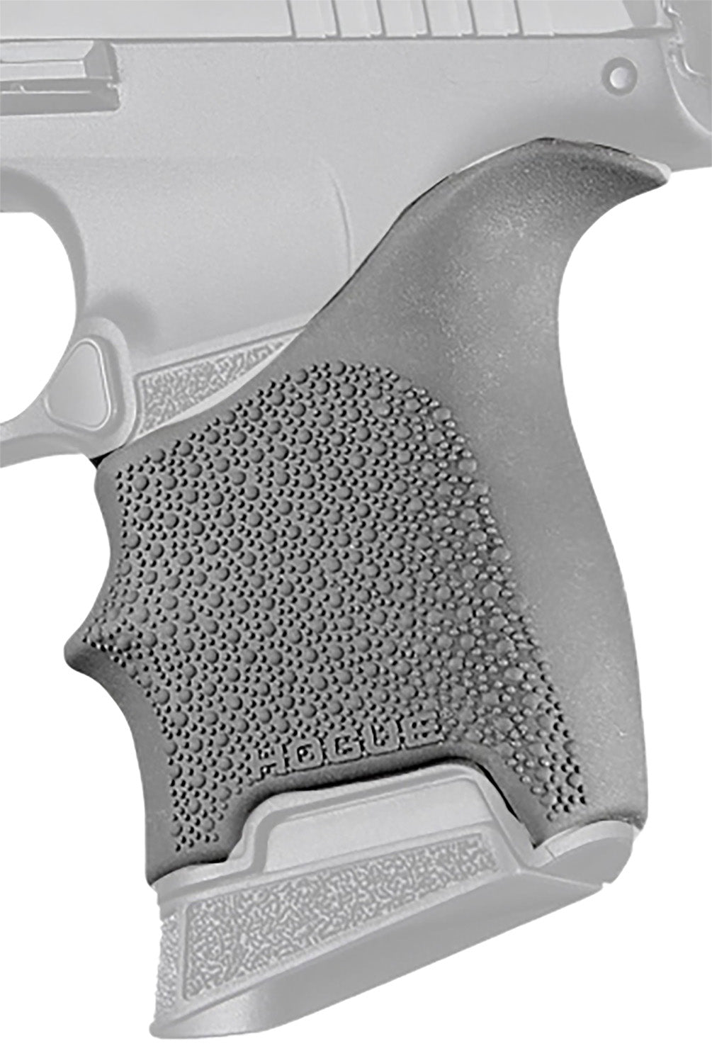 Hogue 18702 HandAll Beavertail Grip Sleeve Slate Gray Rubber, Compatible with Ruger LCP Max