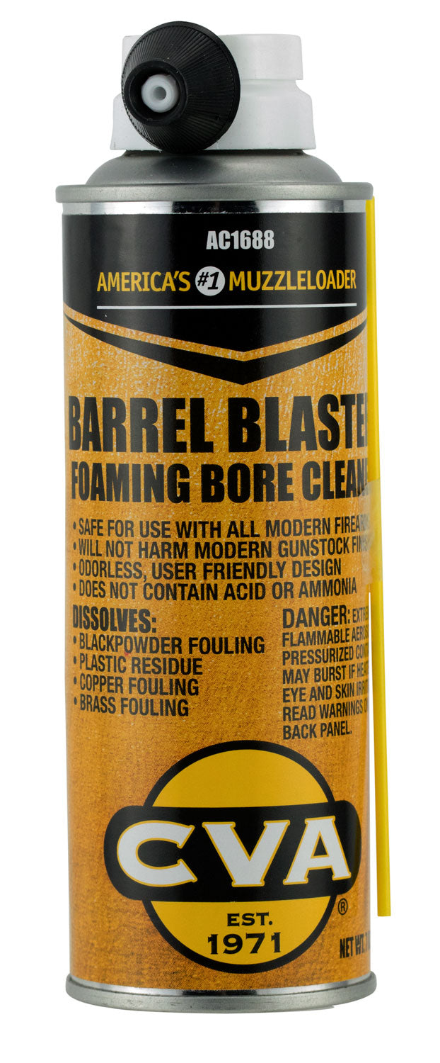 CVA AC1688 Barrel Blaster Bore Cleaner 8 oz Foam for Black Powder Firearms