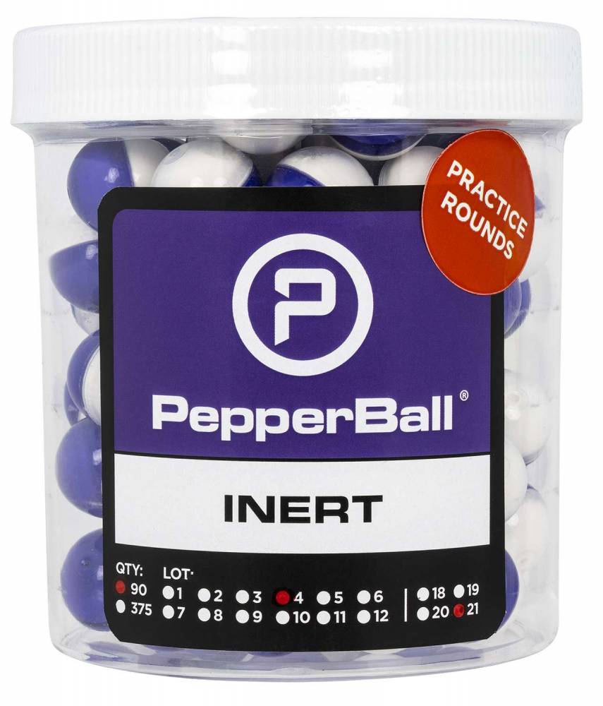 PepperBall Inert Training Rounds 90-Count