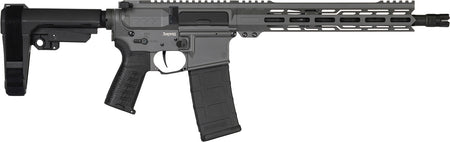 CMMG 30AB20FTNG Banshee MK4 300 Blackout 30+1 12.50" Black Nitride Medium Taper Threaded Barrel, EML 7" M-LOK Handguards, Tungsten Cerakote Aluminum Picatinny Rail Receiver, CMMG Zeroed Grips