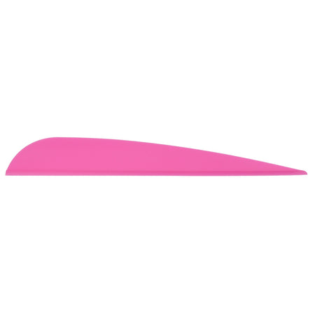 AAE Elite Plastifletch Arrow Vanes Hot Pink 3.875 in. 100 pk.