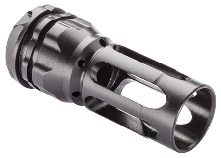 Gemtech 13818 7.62 ETM Flash Hider 5/8-24 Thread Pre-Dimpled for Pin & Weld