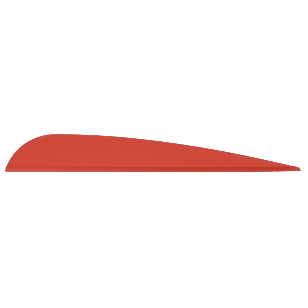 AAE Elite Plastifletch Arrow Vanes Red 3.875 in. 100 pk.