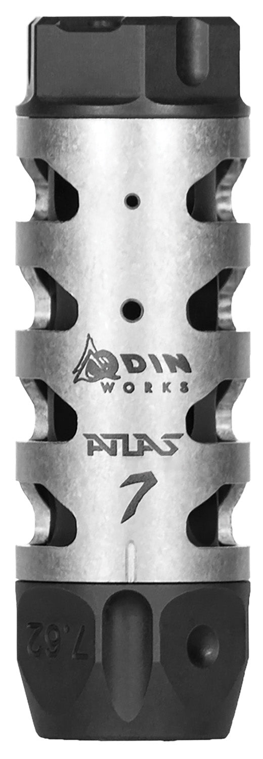 Odin Works MBATLAS7 Atlas Compensator 5/8-24 Threads 3.06" OAL 1" Diameter 7.62 Cal