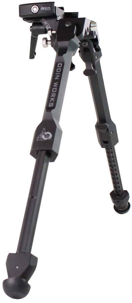 Odin Works BPPRIZMARCABLK Precision Bipod Arca Black 4.0"-14.50" 6061 Aluminum/303 Stainless