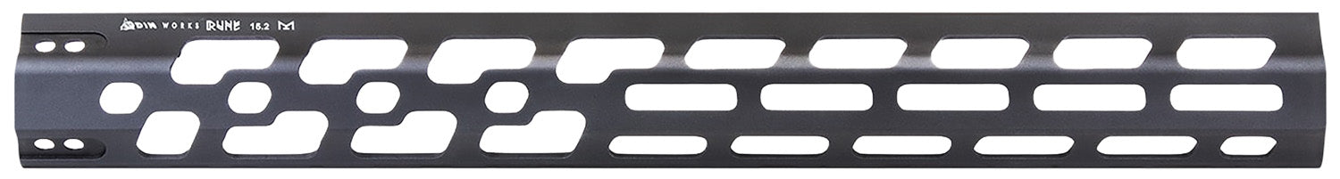Odin Works F15MLRUNE RUNE M-LOK Free-Float Forend 15.2", Black Aluminum for AR-15