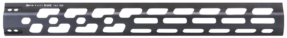 Odin Works F15MLRUNE RUNE M-LOK Free-Float Forend 15.2", Black Aluminum for AR-15