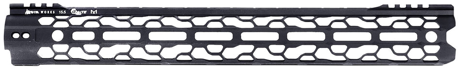 Odin Works F15MLO2 O2 Lite 15.5" M-LOK Free-Float Forend for AR-15 Black Aluminum with Hardware