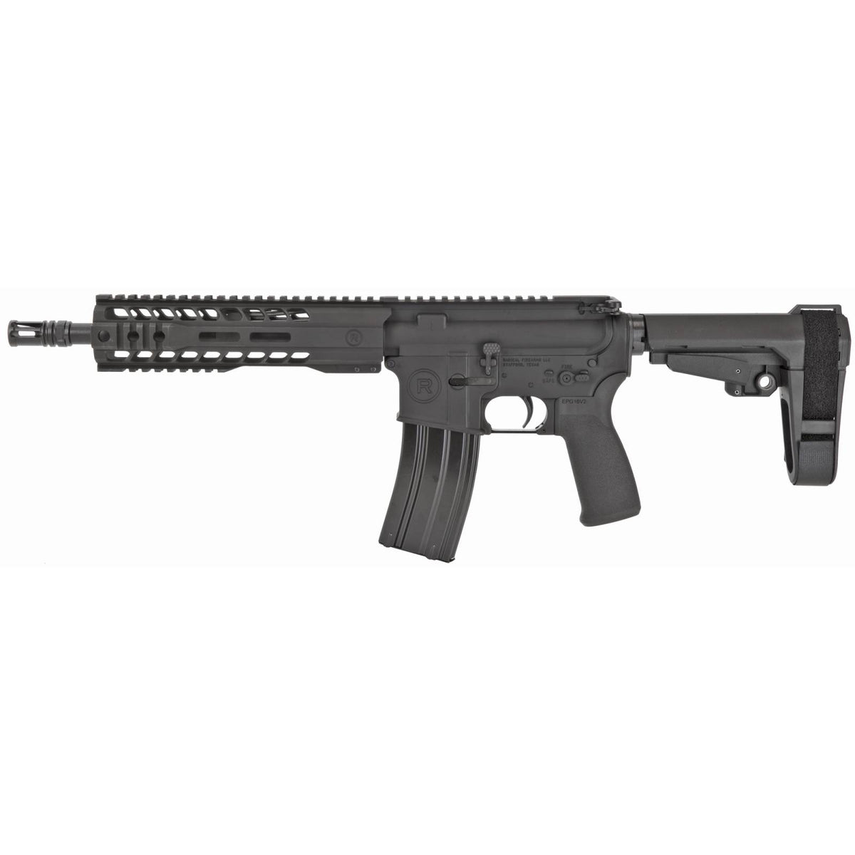 Radical Firearms Forged AR Pistol HGA 300 Blackout 10.5" Barrel Black 9" MHR M-LOK SBA3 30RD