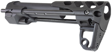 Odin Works OSCQSBLK Close Quarters Rifle Stock Black 6061-T6 Aluminum for AR-15/M4