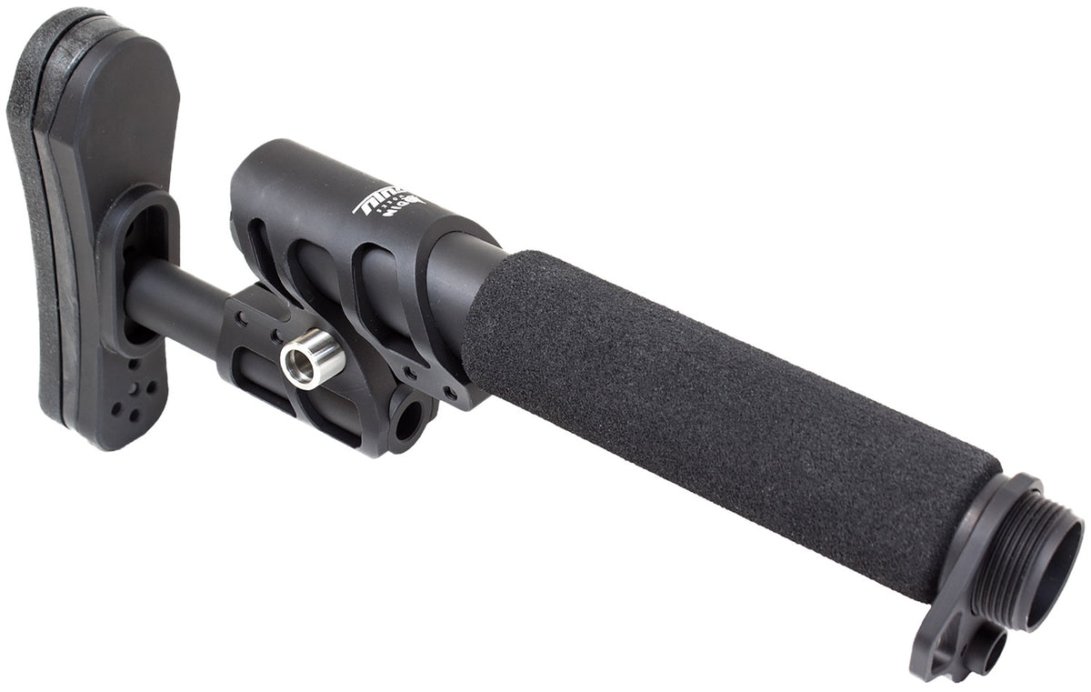 Odin Works OSZULUKITBLK Zulu 2.0 Adjustable Rifle Stock Kit Black Aluminum with QD Adapter