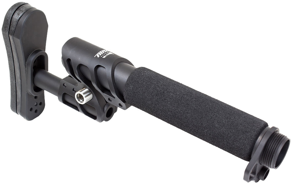 Odin Works OSZULUKITBLK Zulu 2.0 Adjustable Rifle Stock Kit Black Aluminum with QD Adapter